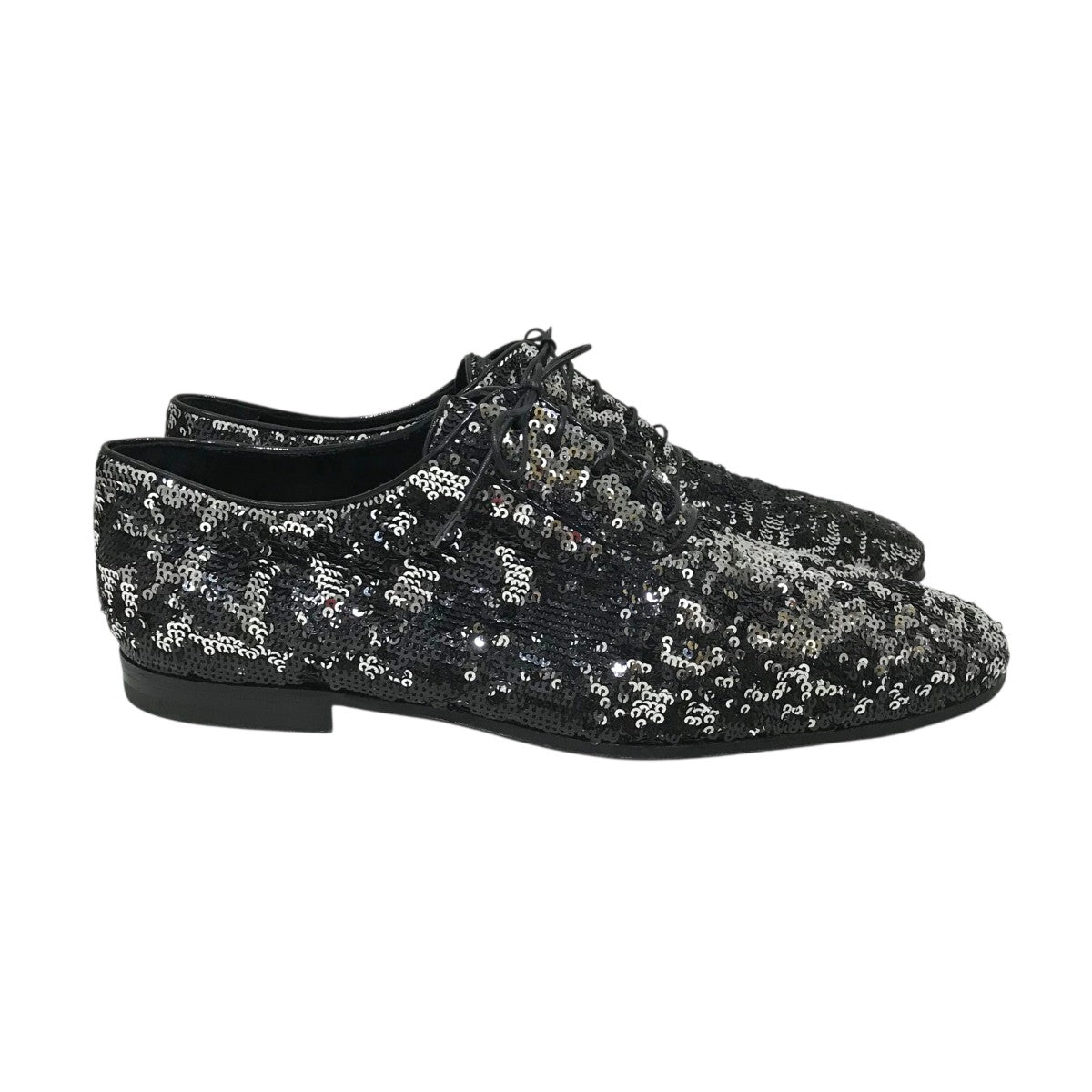 LOUIS VUITTON スパンコールシューズ 古着・中古-4枚目のアイテム画像