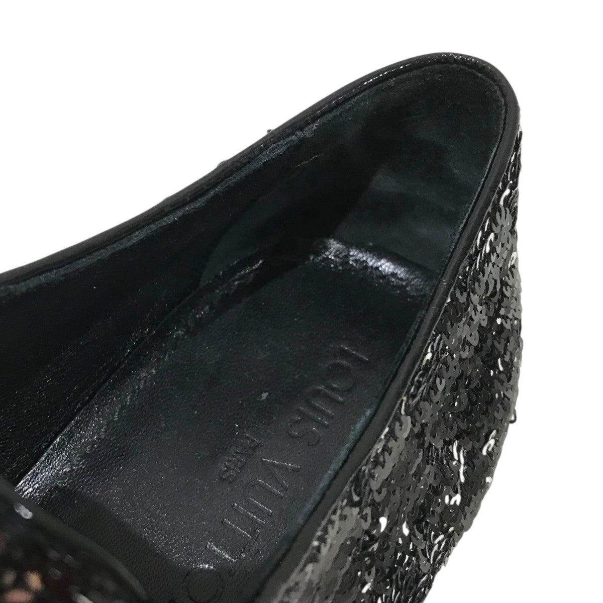LOUIS VUITTON スパンコールシューズ 古着・中古-8枚目のアイテム画像
