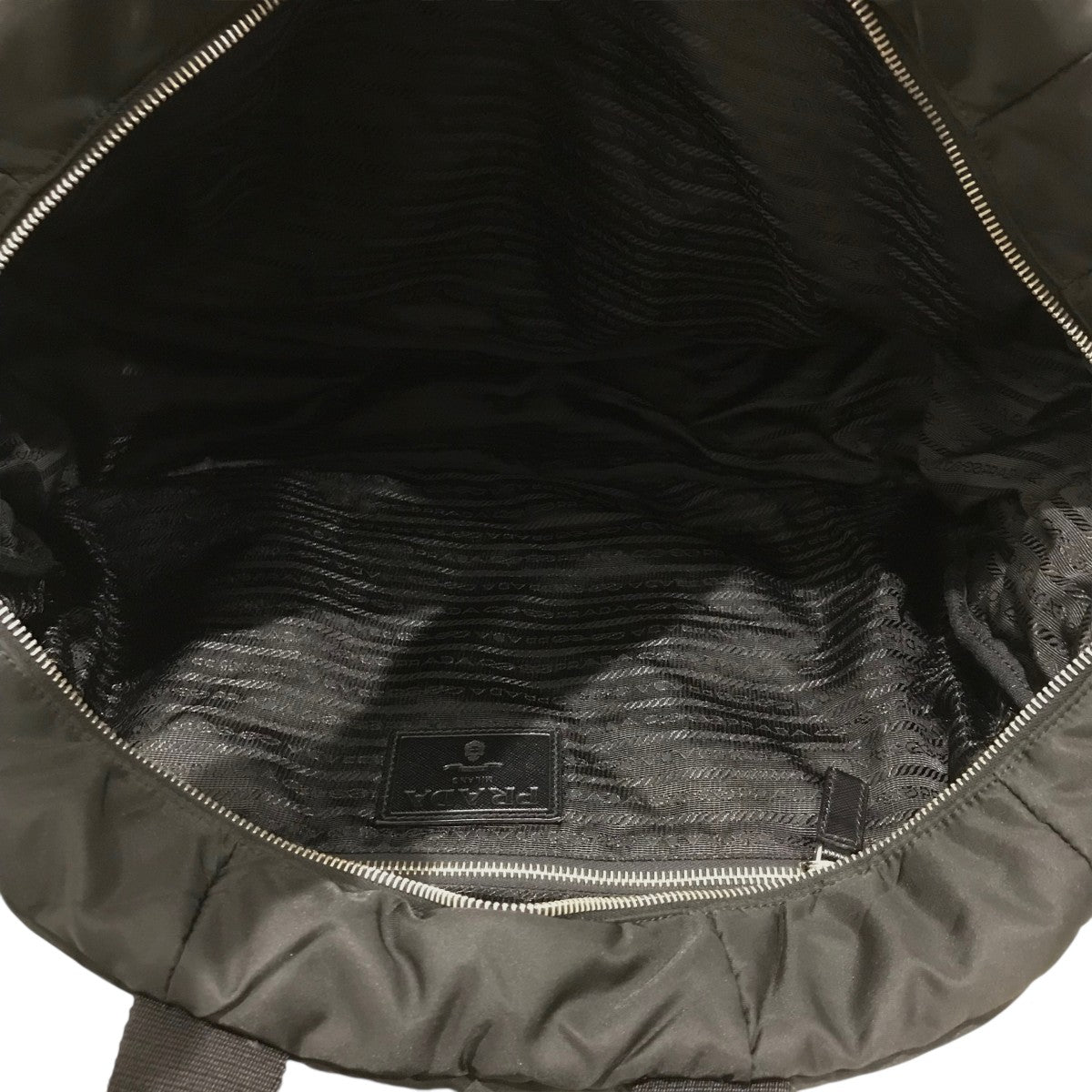 PRADA(プラダ) キルティングボストンバッグ ブラック｜【公式