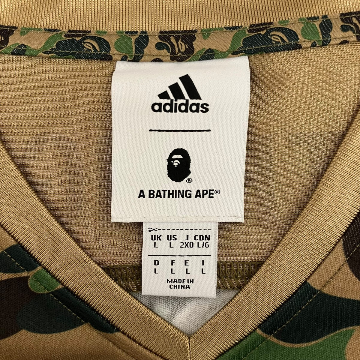 【FB JERSEY BAPE】TシャツDW9285