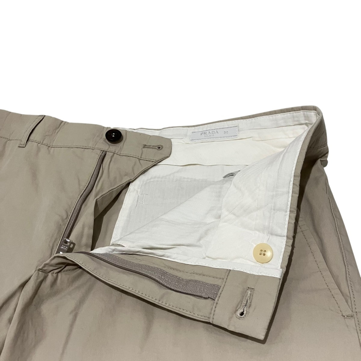 PRADA(プラダ) スラックスSPE12R1411PRL SPE12R1411PRL ベージュ