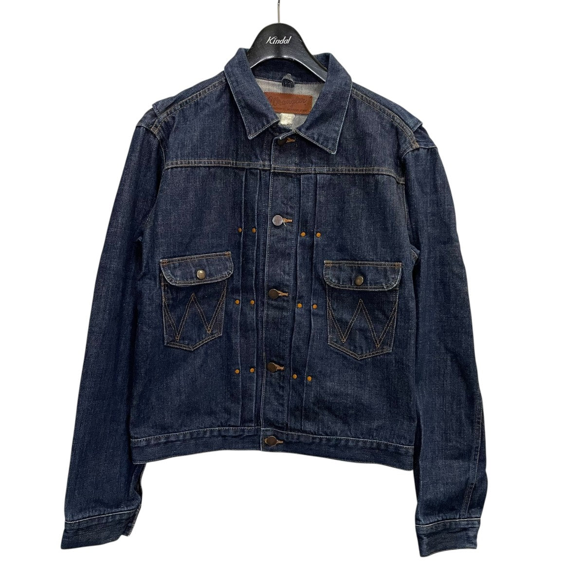 Wrangler♦日本製 デニム ジャケット M4116-01 インディゴ 40 Wrangler(ラングラー) デニムジャケットM4116 M4116 インディゴ サイズ
