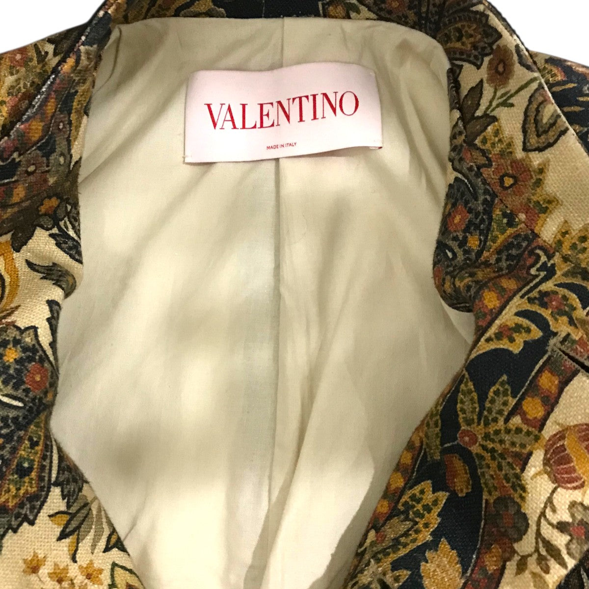 25SS【VOYAGE IMAGINAIRES PRINT HEMP JACKET】ヘンプジャケット6V0CEH16ASS