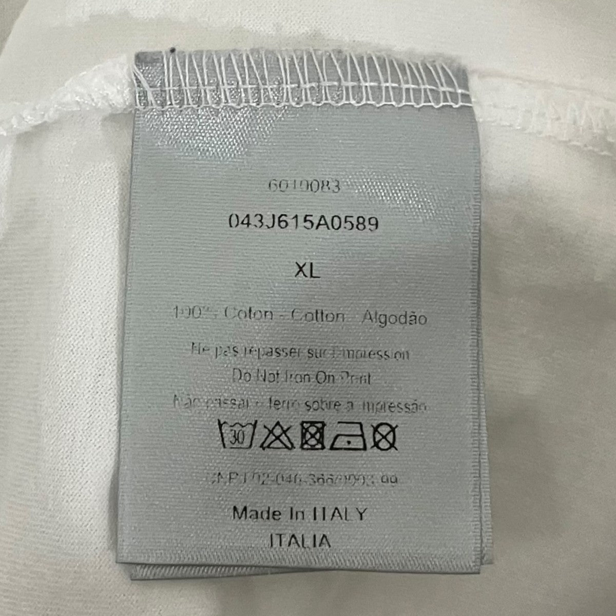 DIOR プリントTシャツ043J615A0589 古着・中古-6枚目のアイテム画像