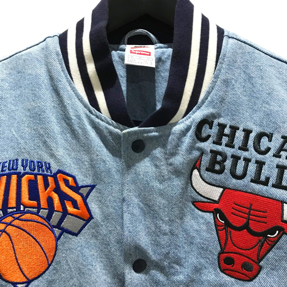 【NBA Denim Warm-Up Jacket】ウォームアップジャケットAO3632-440