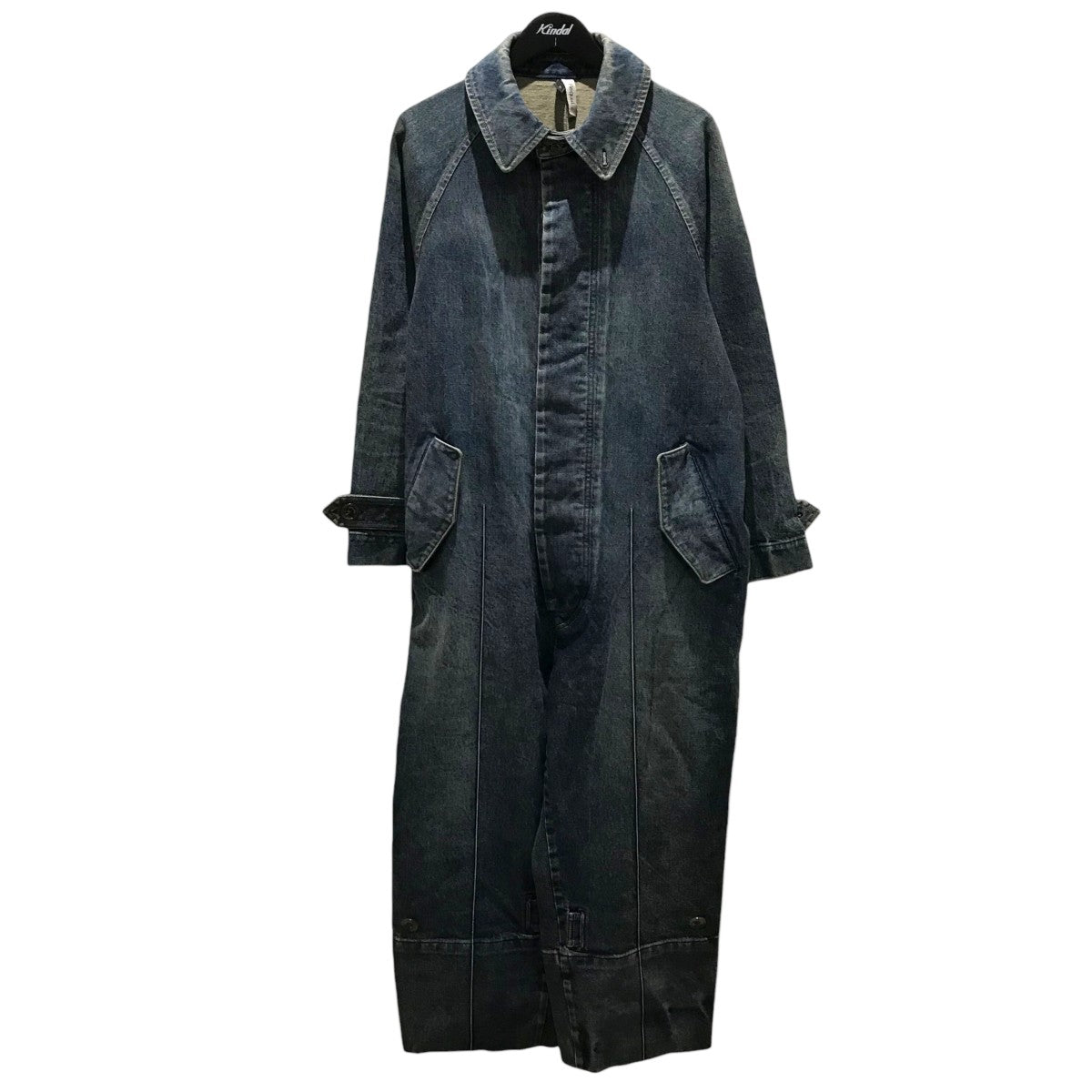 ベルト付属デニムオールインワンRQ25SS-OP06