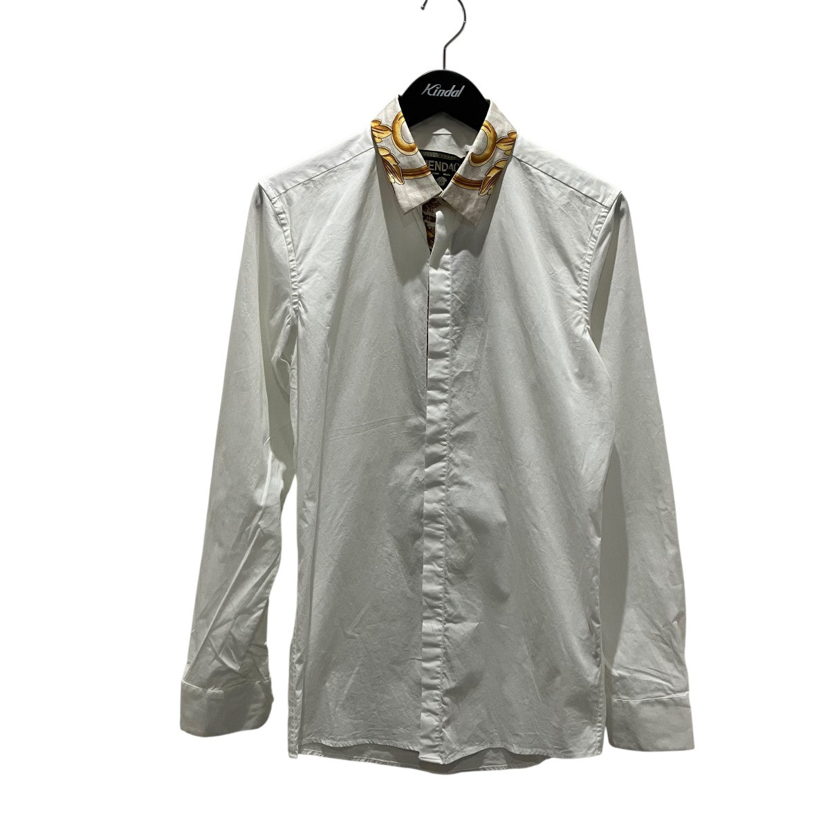 FENDI×VERSACE 襟切替シャツFS1001 AKEA 古着・中古-1枚目のアイテム画像