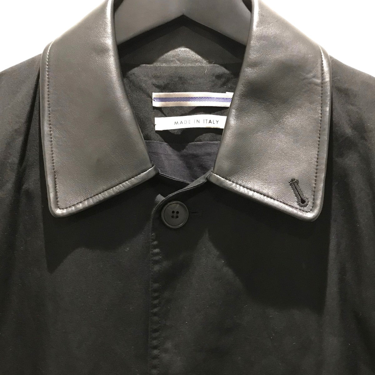 Cristaseya(クリスタセヤ) 【OVERSIZED BLOUSON WITH LEATHER PATCH