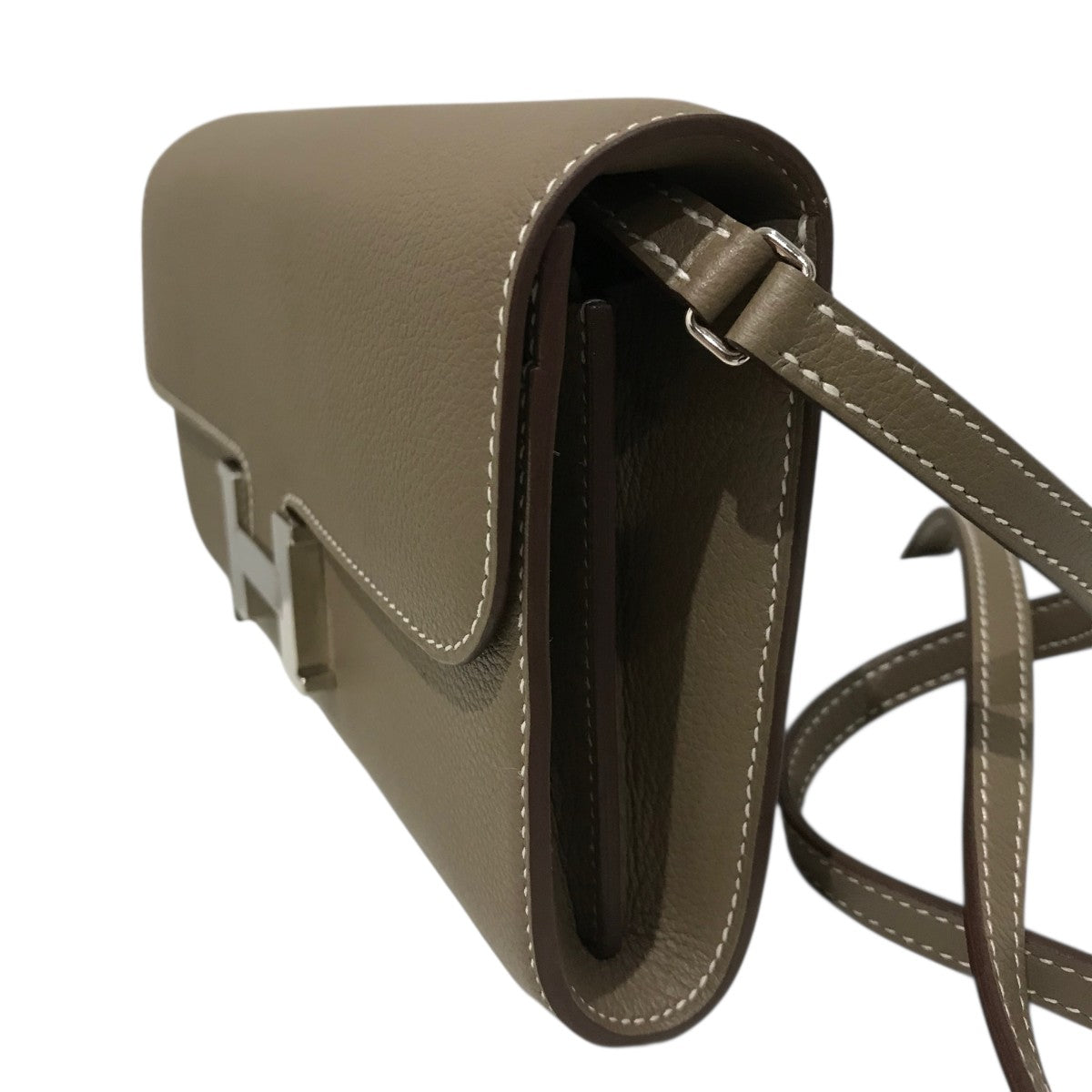 HERMES コンスタンスロングトゥーゴーＷ刻印ショルダーウォレット 古着・中古-5枚目のアイテム画像