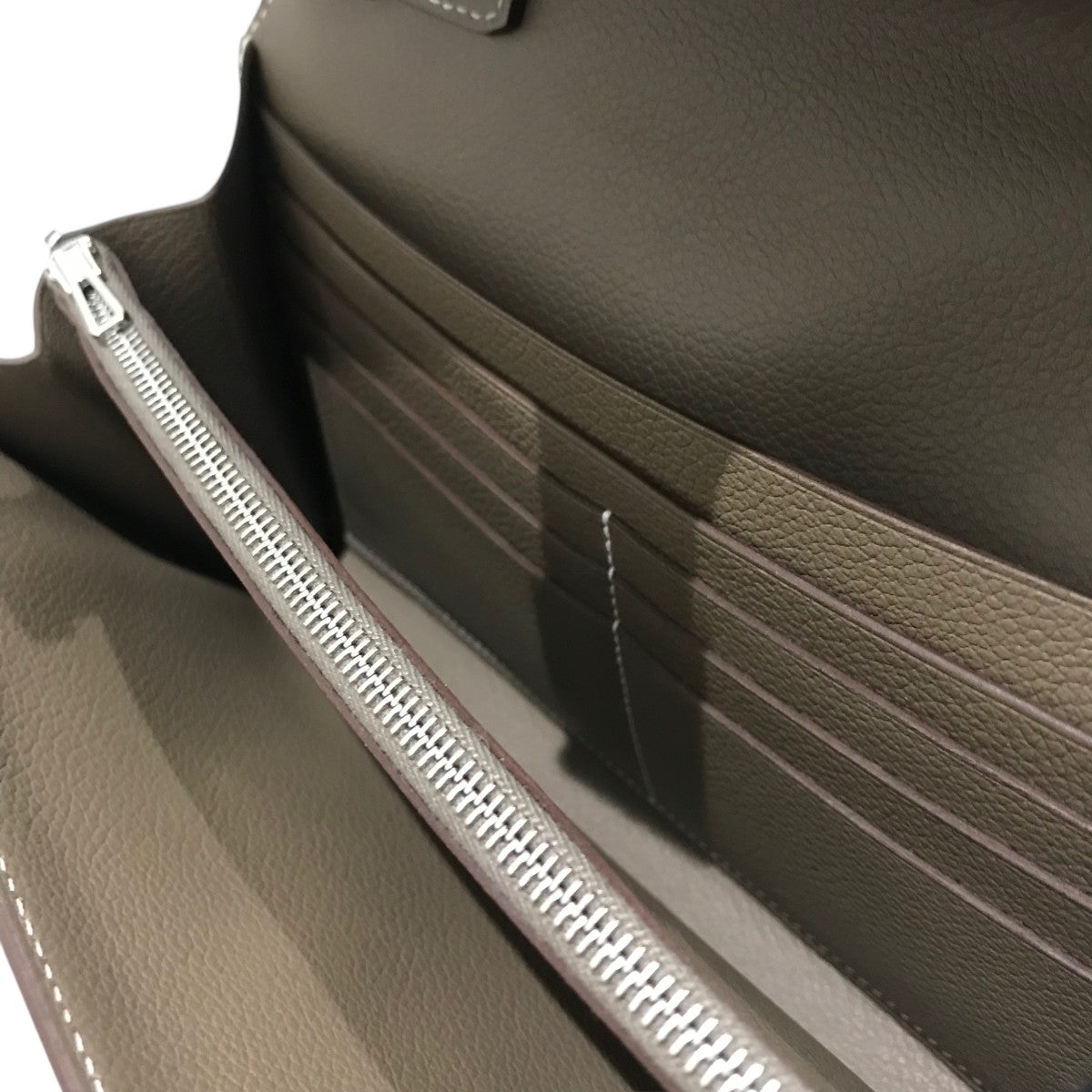 HERMES コンスタンスロングトゥーゴーＷ刻印ショルダーウォレット 古着・中古-8枚目のアイテム画像