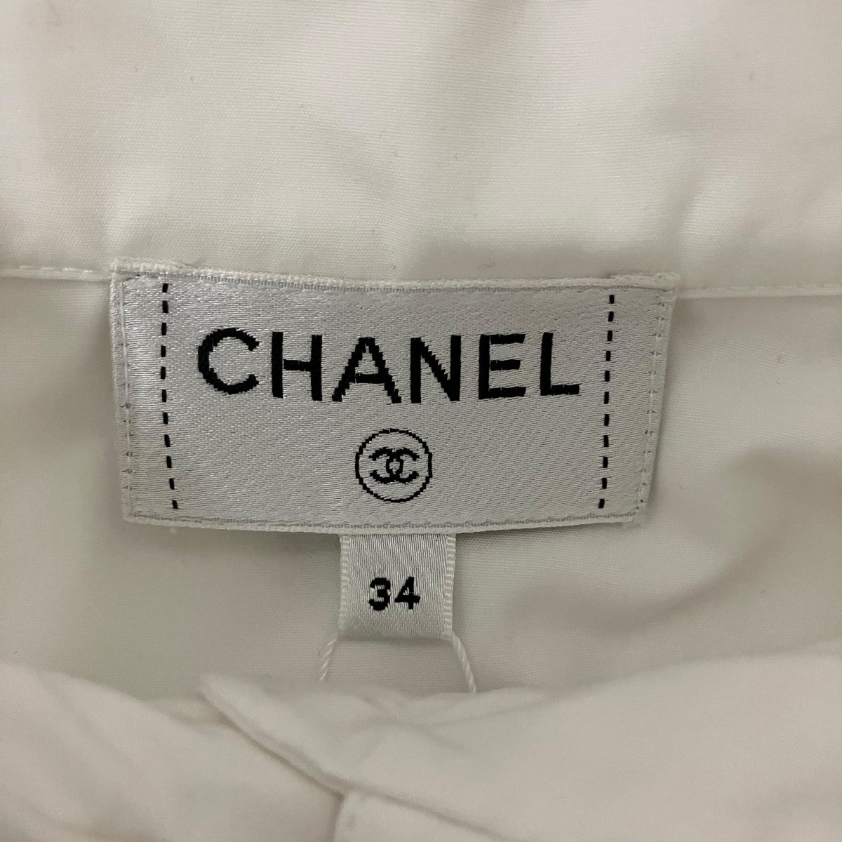 CHANEL 25SSココマークロングシャツP79462V71630 古着・中古-8枚目のアイテム画像