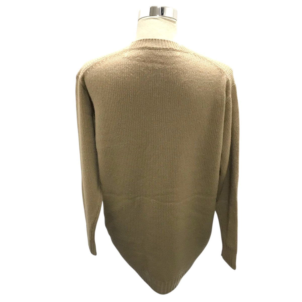 PRADA ニットセーター　カシミヤ混　千鳥格子 PRADA(プラダ) カシミヤ混ニット23940 23940 ブラウン サイズ 36