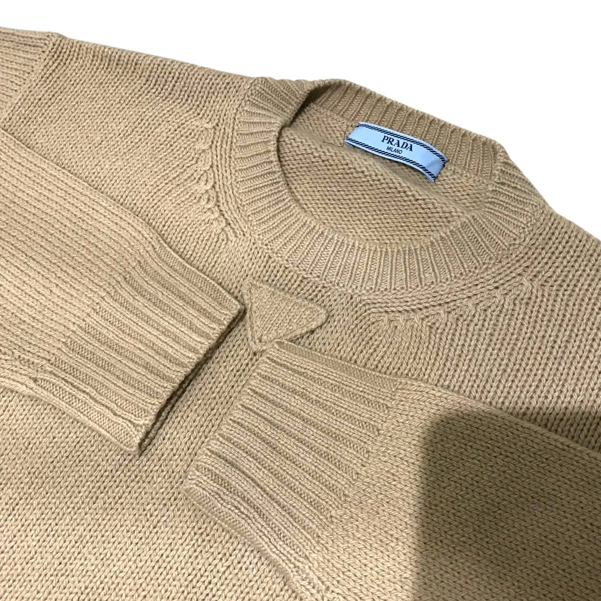 PRADA(プラダ) カシミヤ混ニット23940 23940 ブラウン サイズ 36