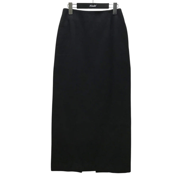 AURALEE(オーラリー) 24AW【LIGHT MELTON SKIRT】ウールタイトスカート