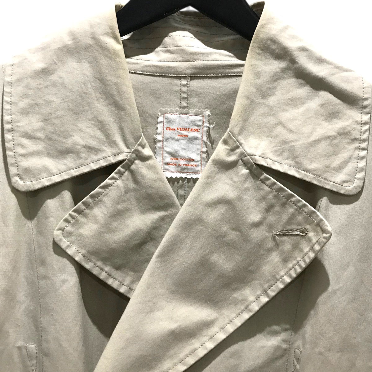 CHEZ VIDALENC(シェヴィダレンク) ロングコート ベージュ サイズ 2