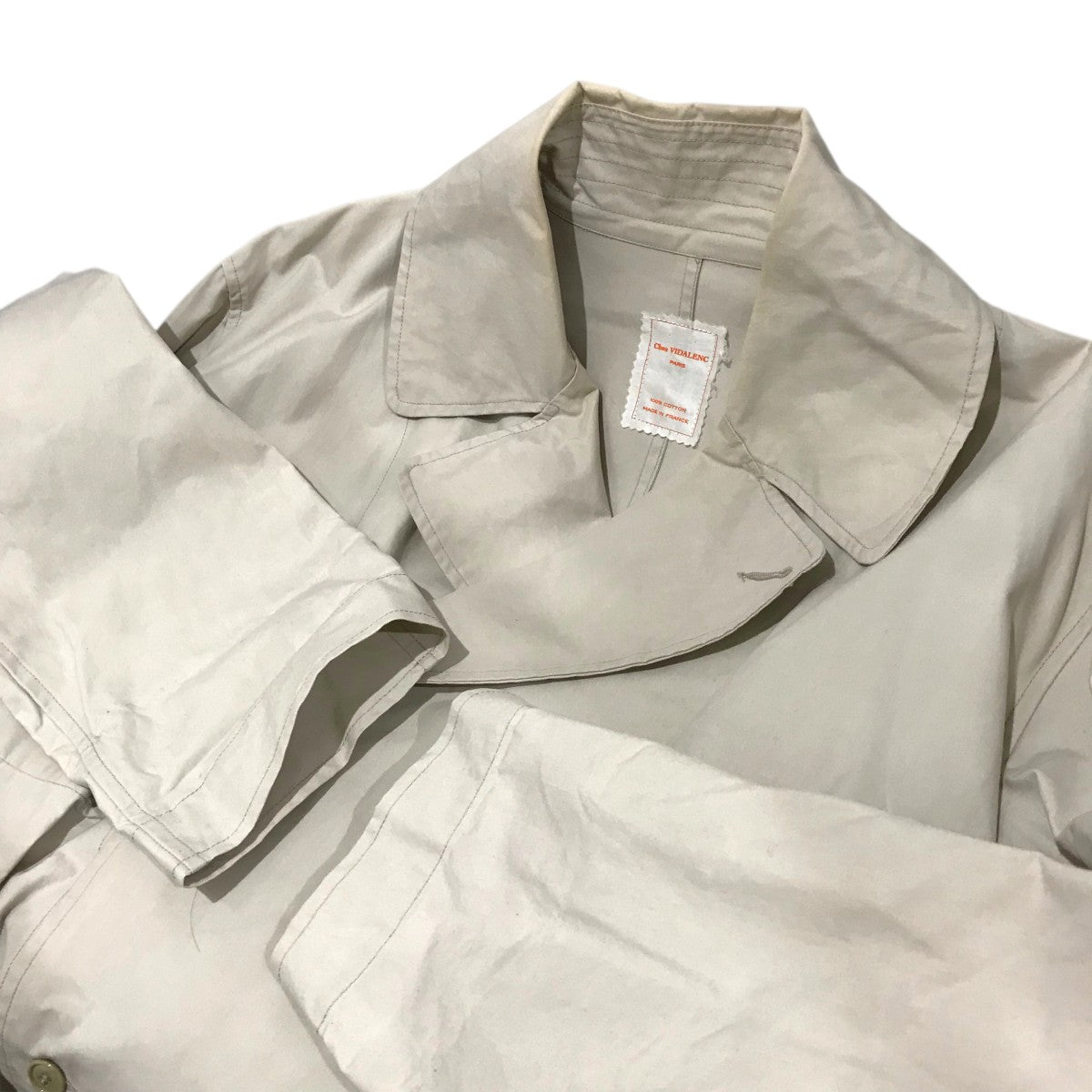 CHEZ VIDALENC(シェヴィダレンク) ロングコート ベージュ サイズ 2