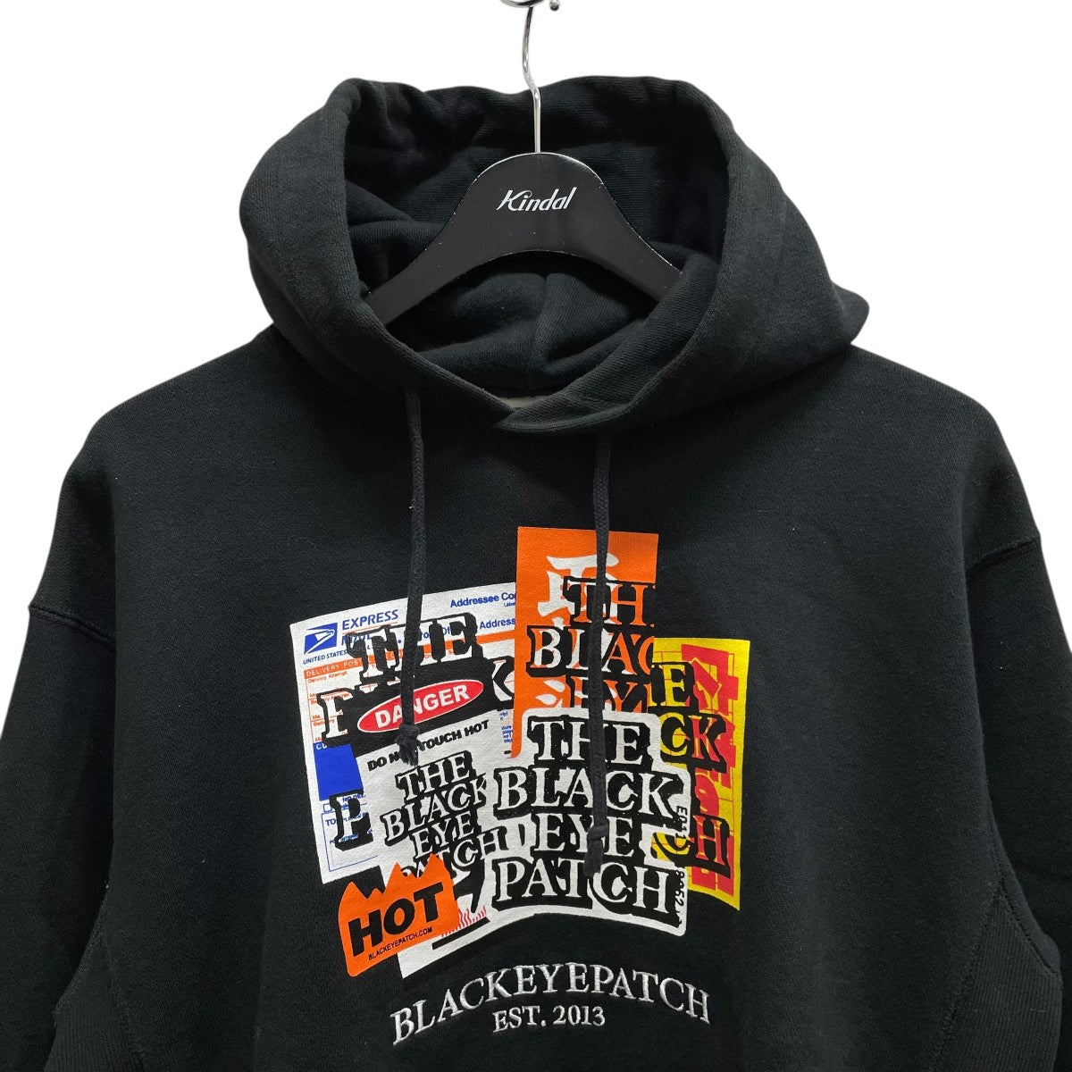 トップス BlackEyePatch HWC LABEL HOODIE THE BLACK EYE PATCH(ブラックアイパッチ) Label Pack HWC HOODIEプル