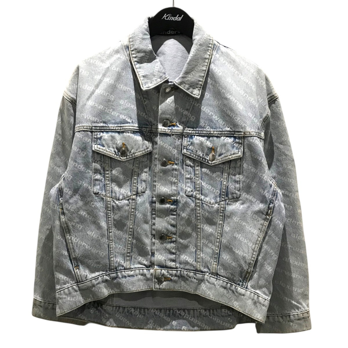 ALEXANDER WANG(アレキサンダーワン) デニムロゴジャケット4DC2202756