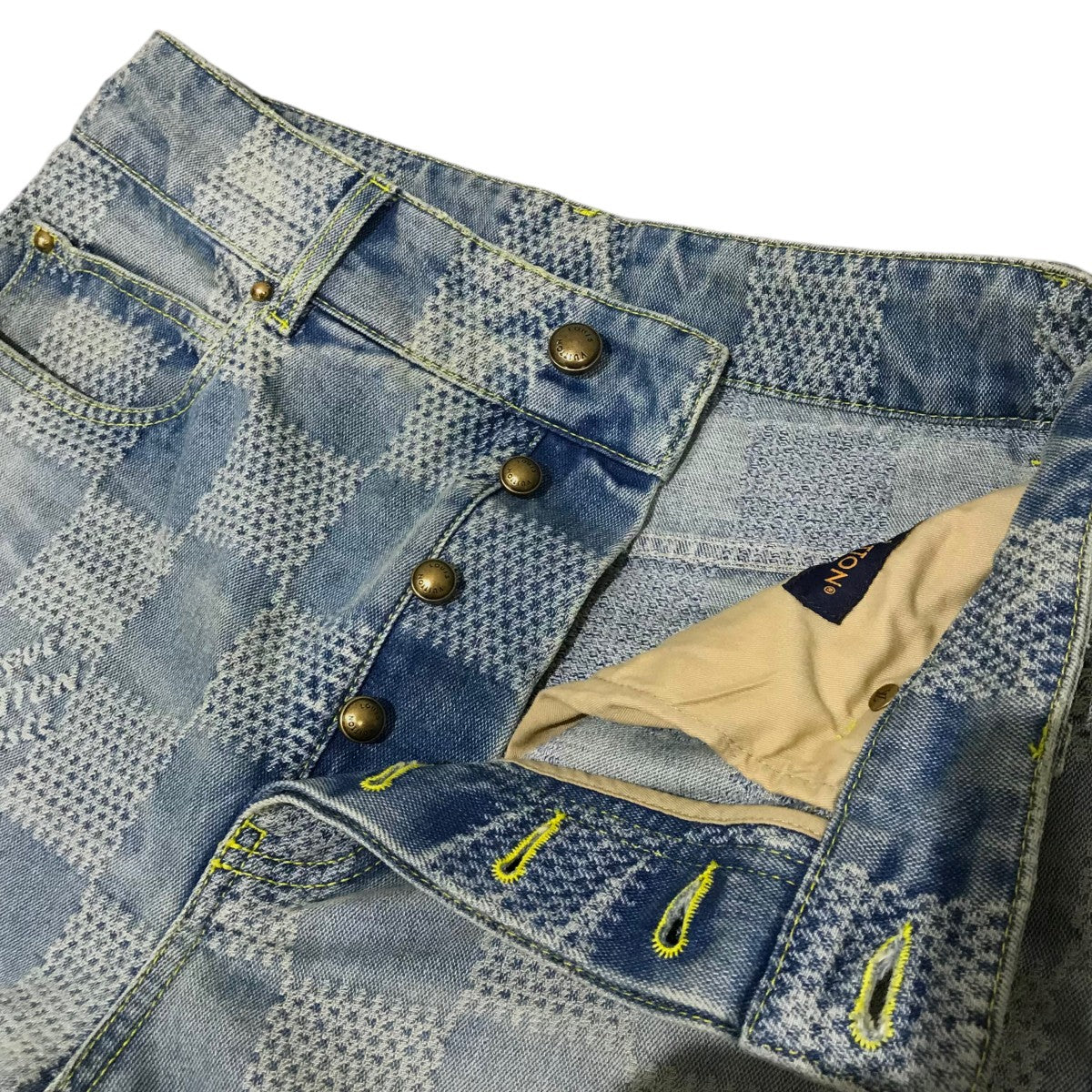 LOUIS VUITTON(ルイヴィトン) ダミエスケートデニムパンツHSD48W