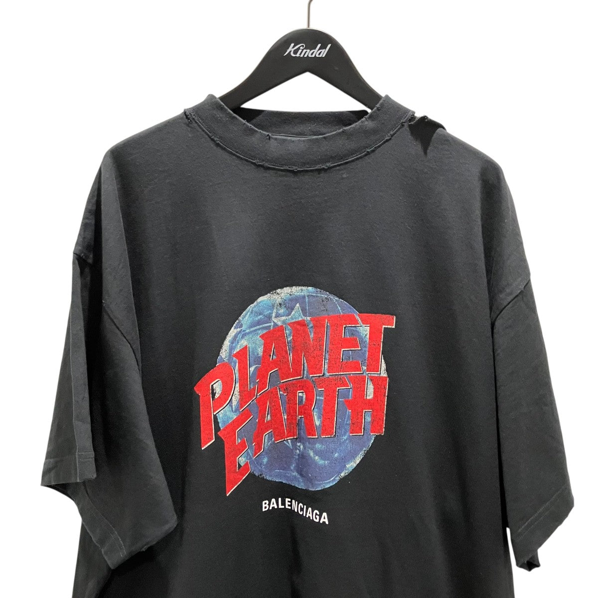 BALENCIAGA(バレンシアガ) プラネットアースオーバーサイズTシャツ