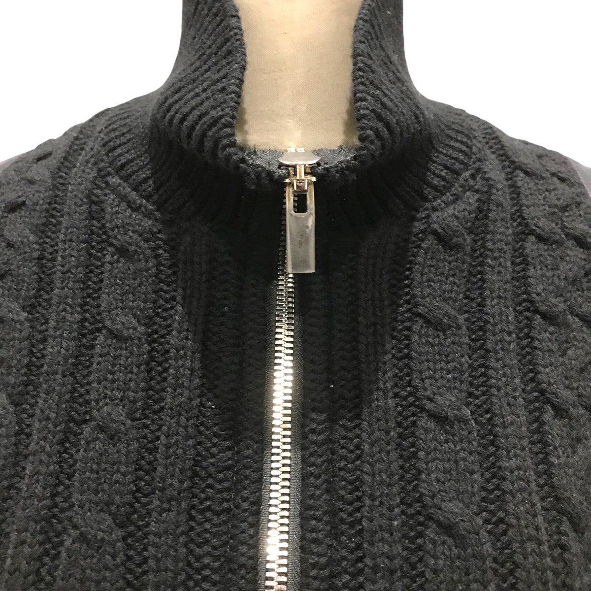 noir kei ninomiya(ノワールケイニノミヤ) ジップブルゾン3L-J021 3L