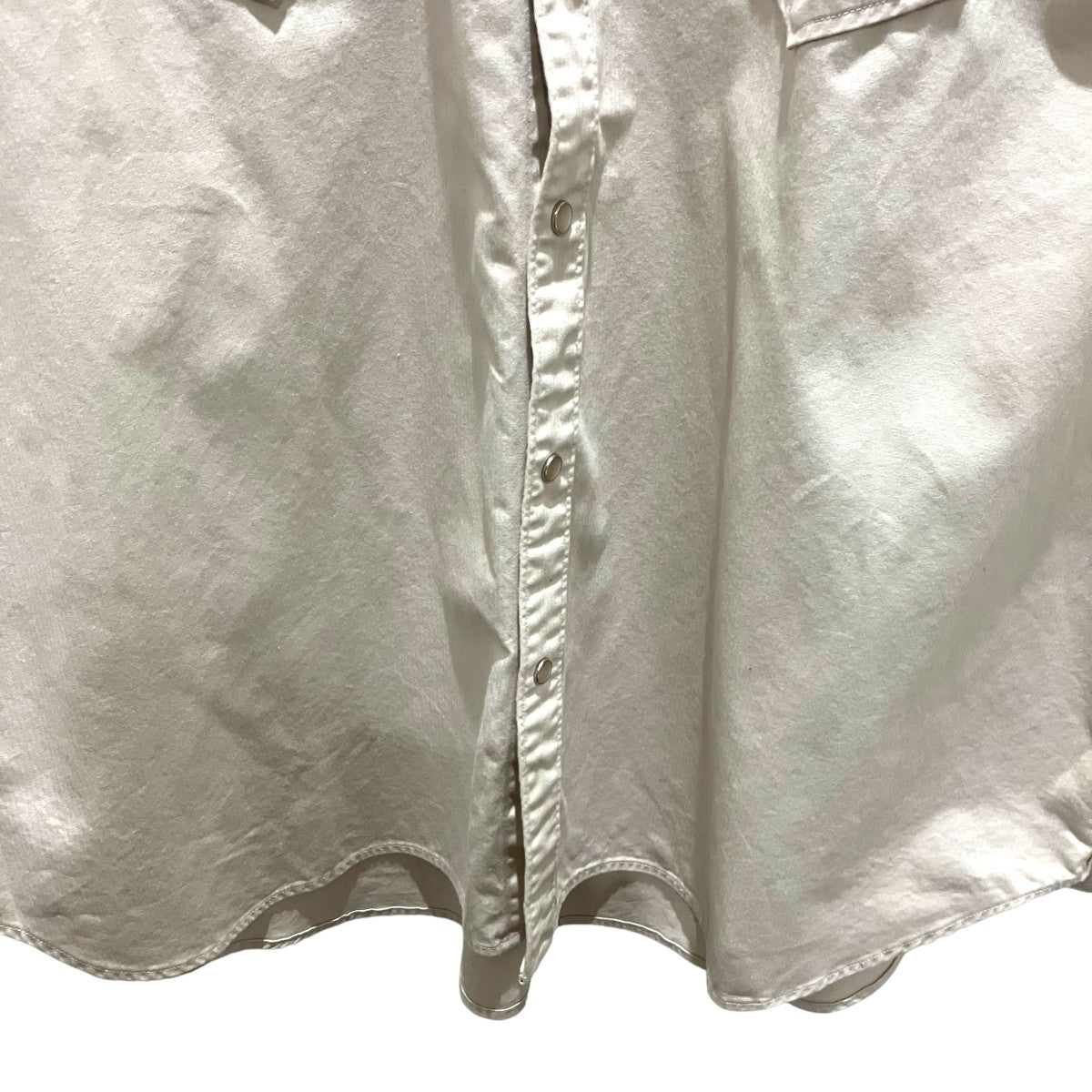 FOUNDOUR 25SS【WESTERN SHIRT】シャツジャケット015FD251004 古着・中古-4枚目のアイテム画像
