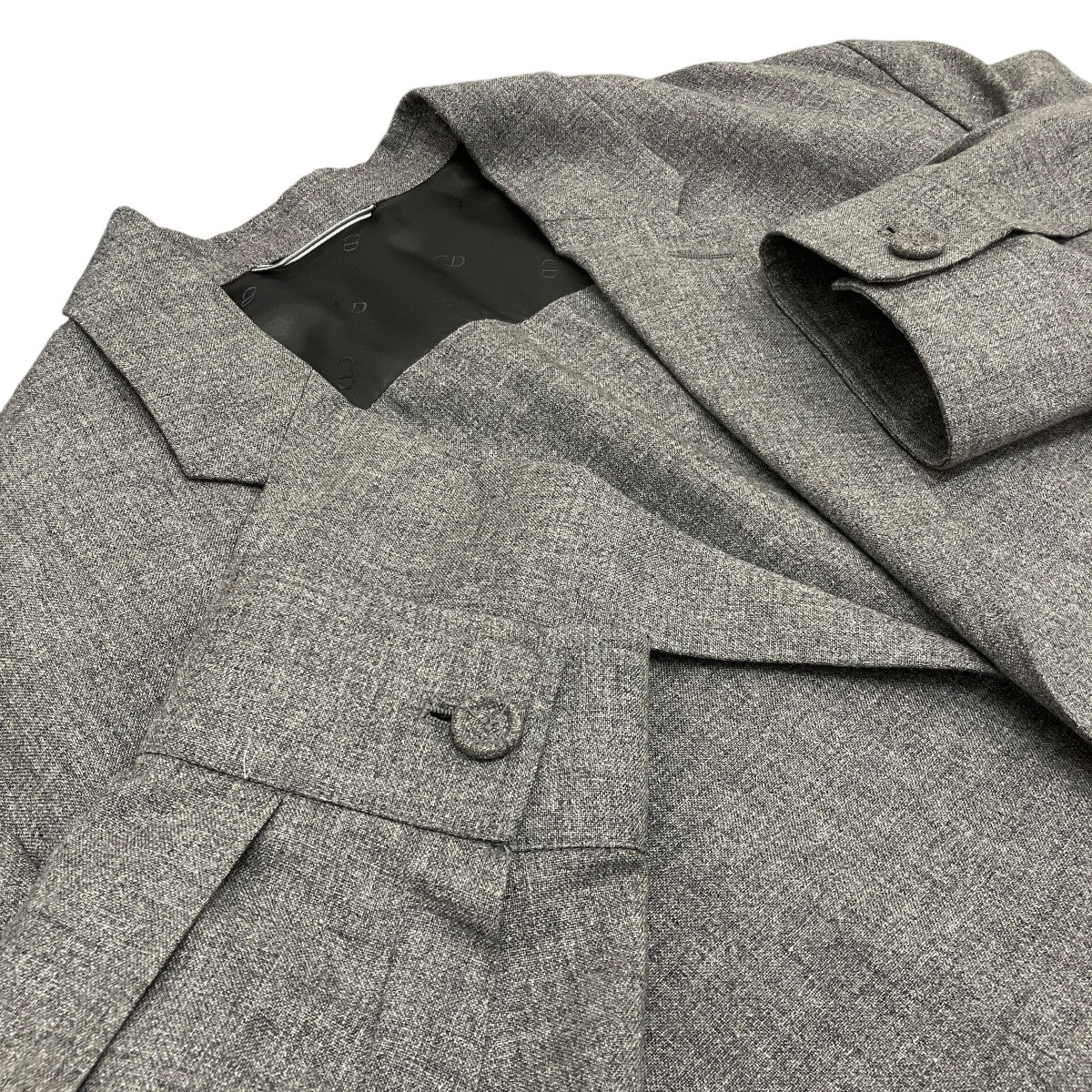 DIOR シルク×カシミヤジャケット393C213A5901 古着・中古-5枚目のアイテム画像
