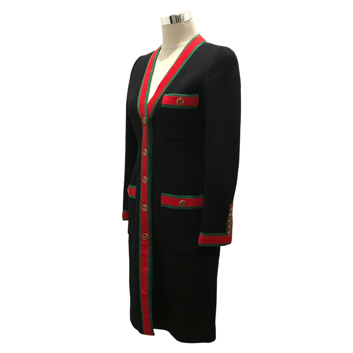 GUCCI ウールコート518064 古着・中古-3枚目のアイテム画像