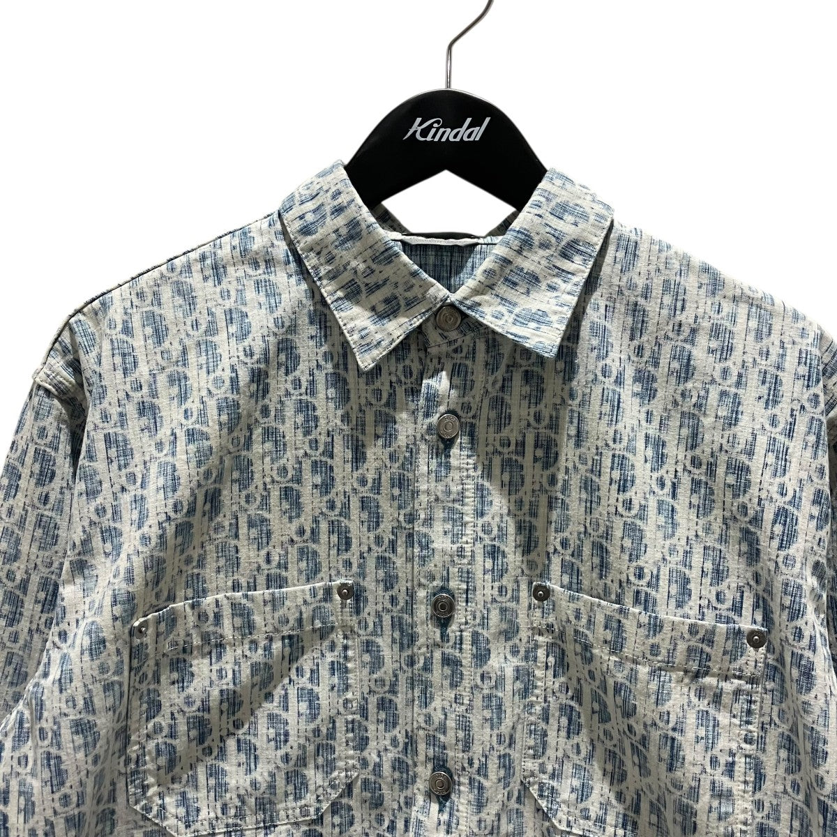 DIOR(ディオール) オブリーク総柄デニムシャツ013D585BY989