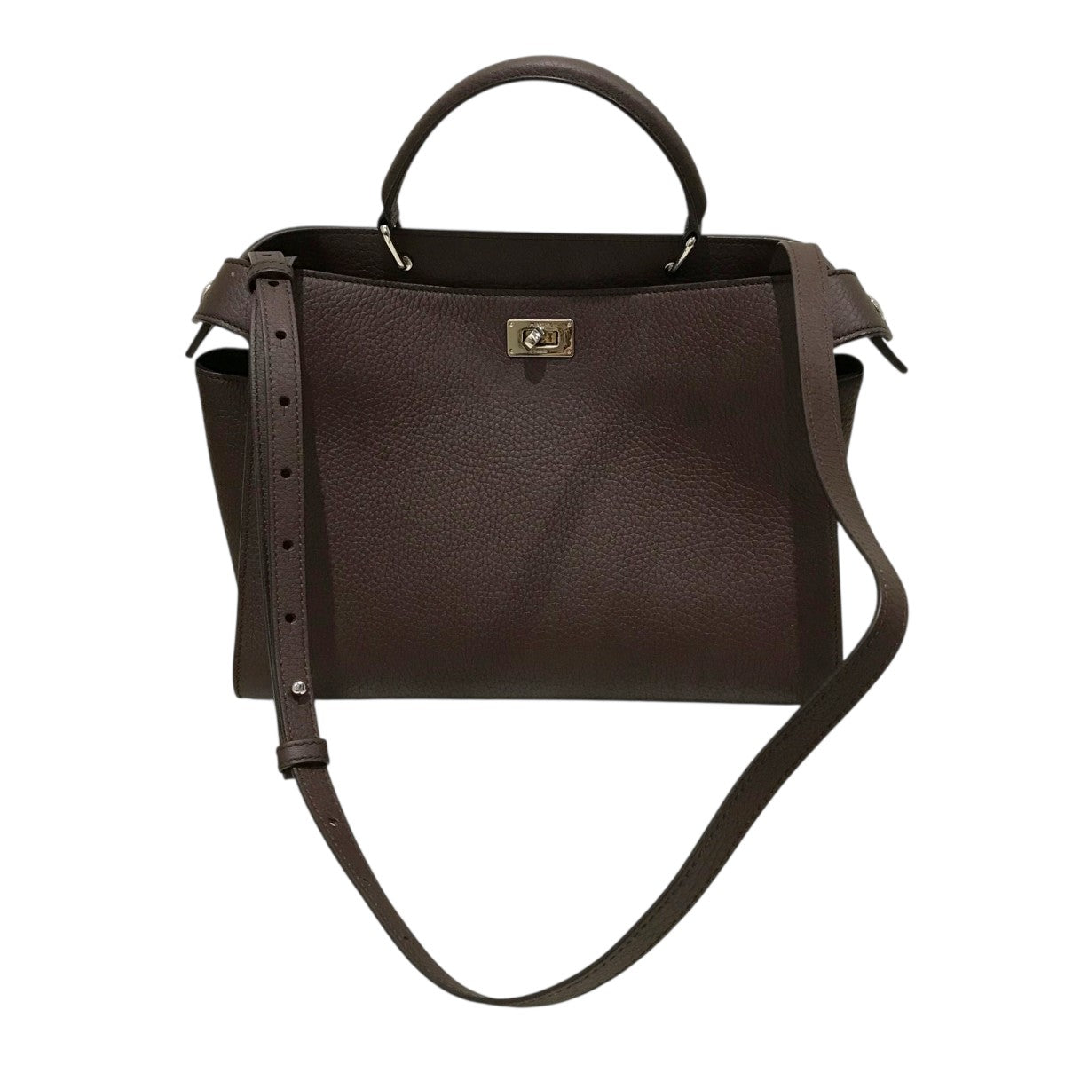 michino PARIS(ミチノ・パリ) 【ルテス スモール】2WAYバッグ ブラウン