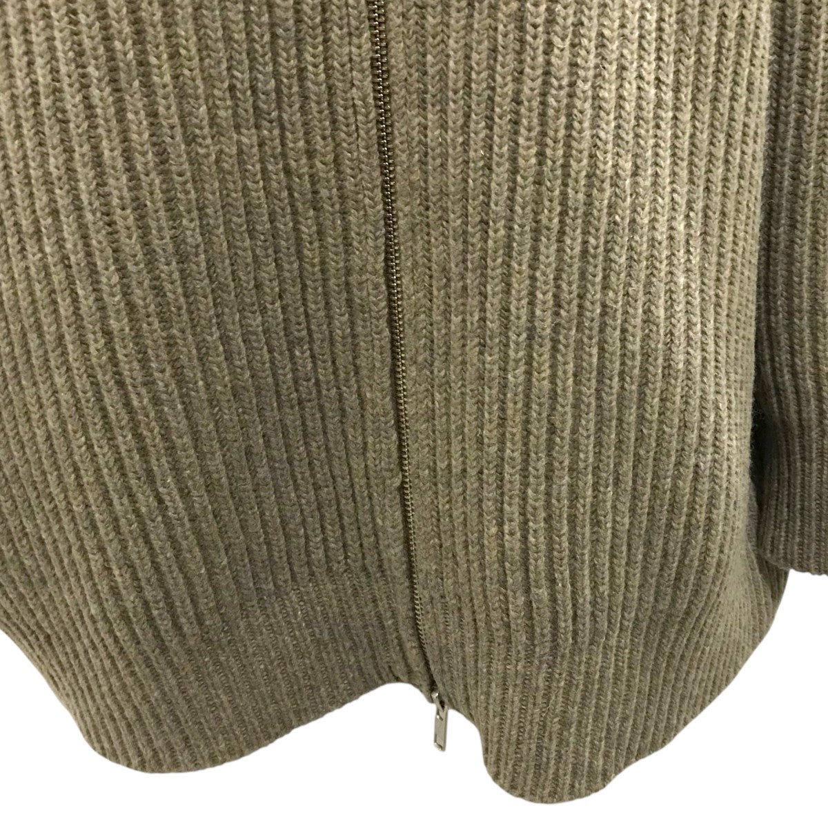 MM6 Maison Margiela 25AWウールブレンド ジップアップニットS62AN0158 古着・中古-5枚目のアイテム画像