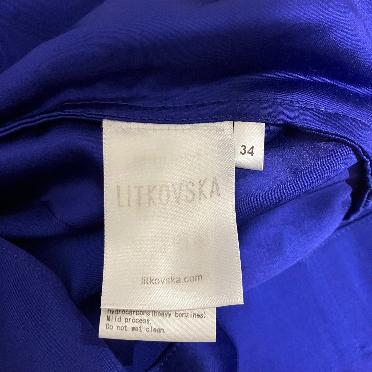 LITKOVSKA ノースリーブブラウスBLJ-14050-A 古着・中古-7枚目のアイテム画像