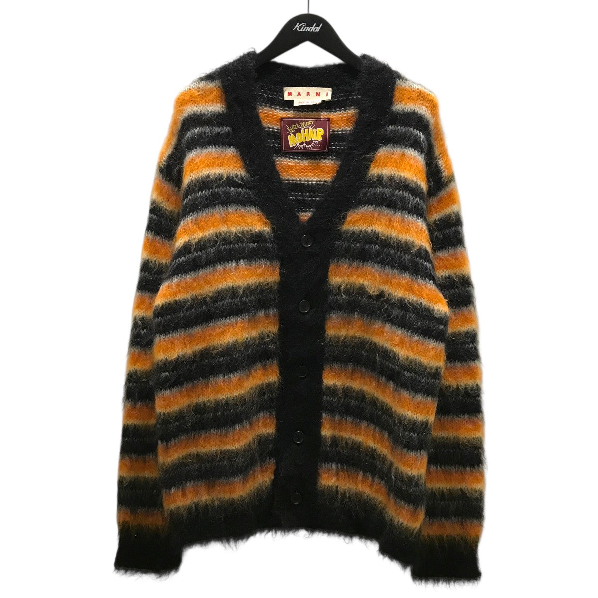 MARNI 24AWモヘヤカーディガンCDMG0051Q0 古着・中古-1枚目のアイテム画像