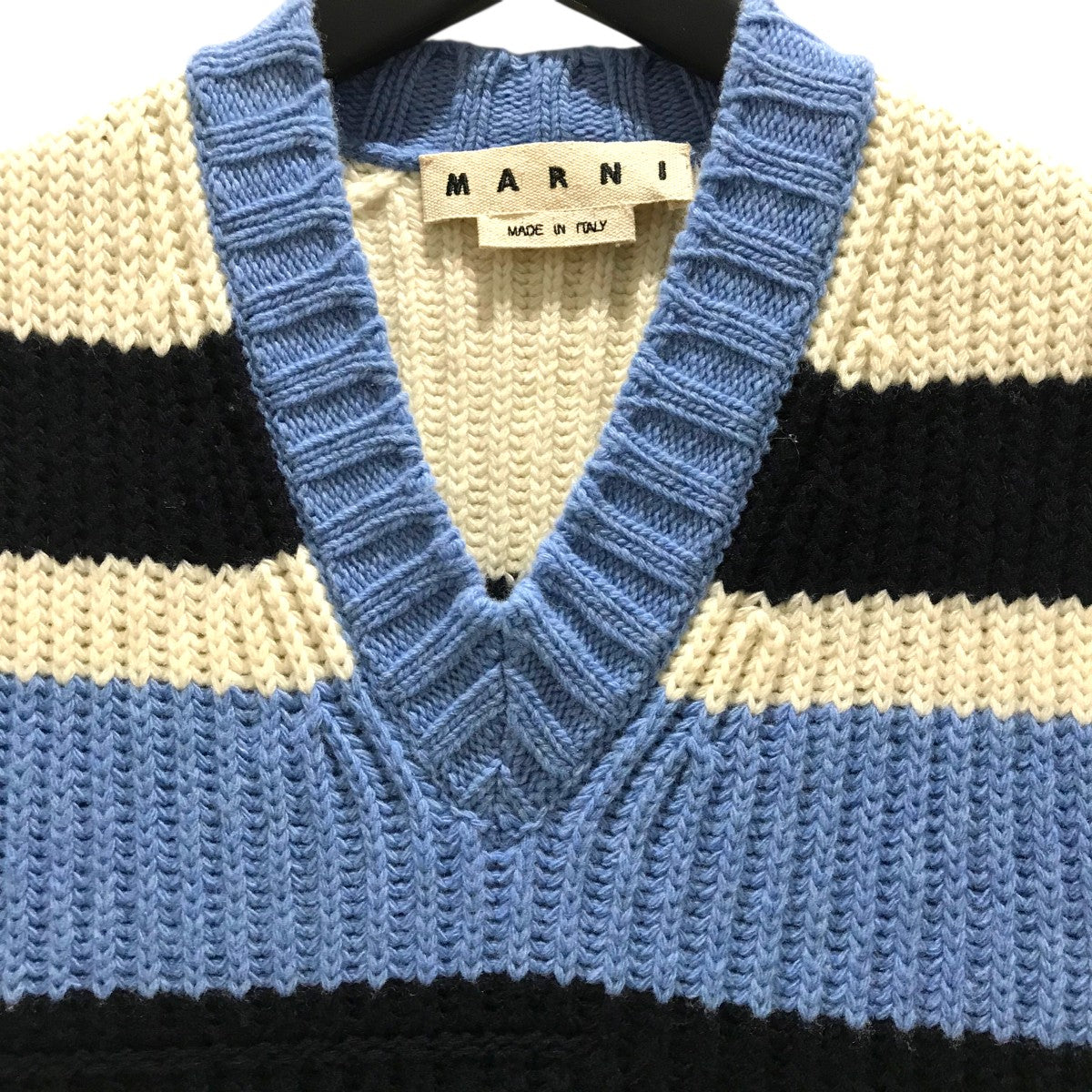 MARNI ベスト マルニ ニットベスト MARNI / マルニ | 2022AW | アーガイル Vネック ニット ベスト | 38