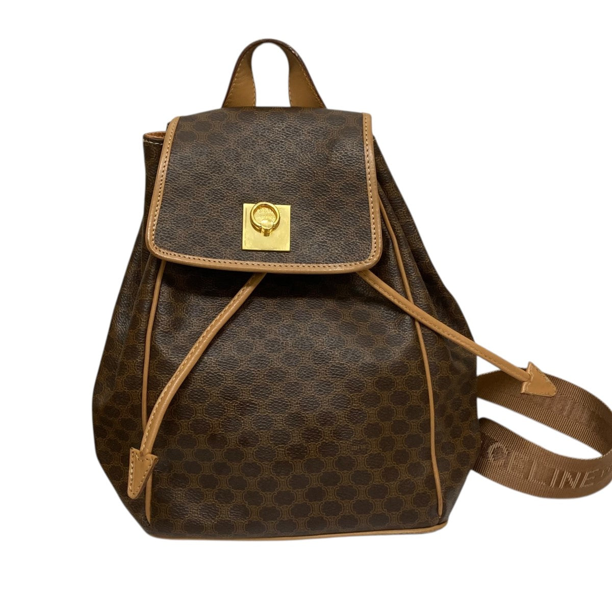 CELINE マカダム柄リュック 古着・中古-1枚目のアイテム画像