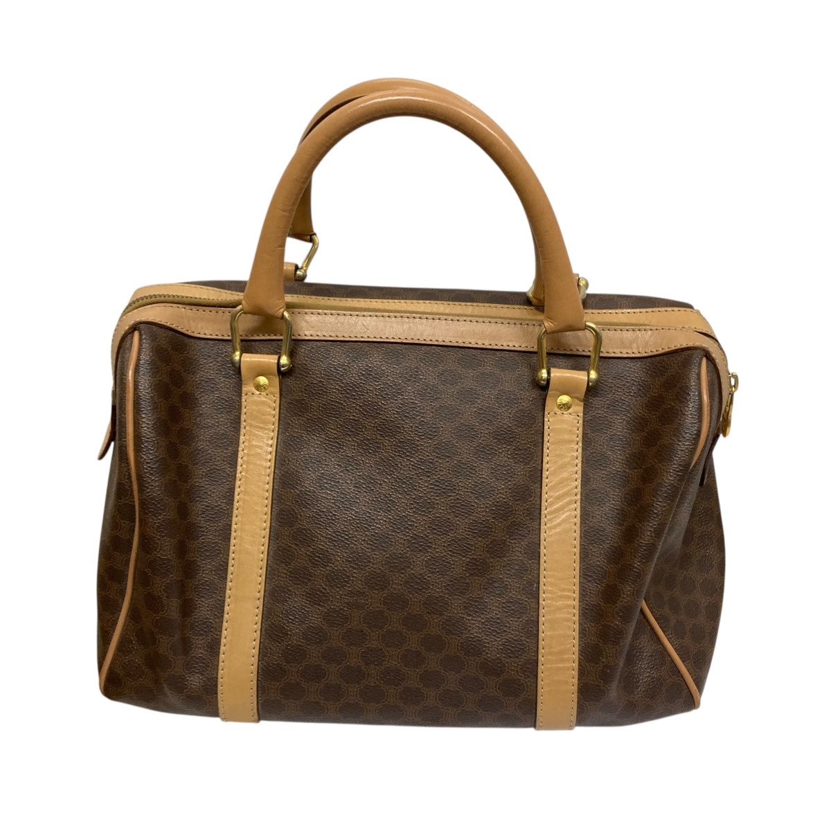 CELINE マカダム柄ミニボストンバッグ 古着・中古-2枚目のアイテム画像