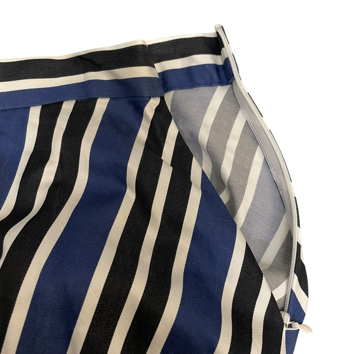 ピコロールストライプサーキュラロングスカート14-05-02-05401