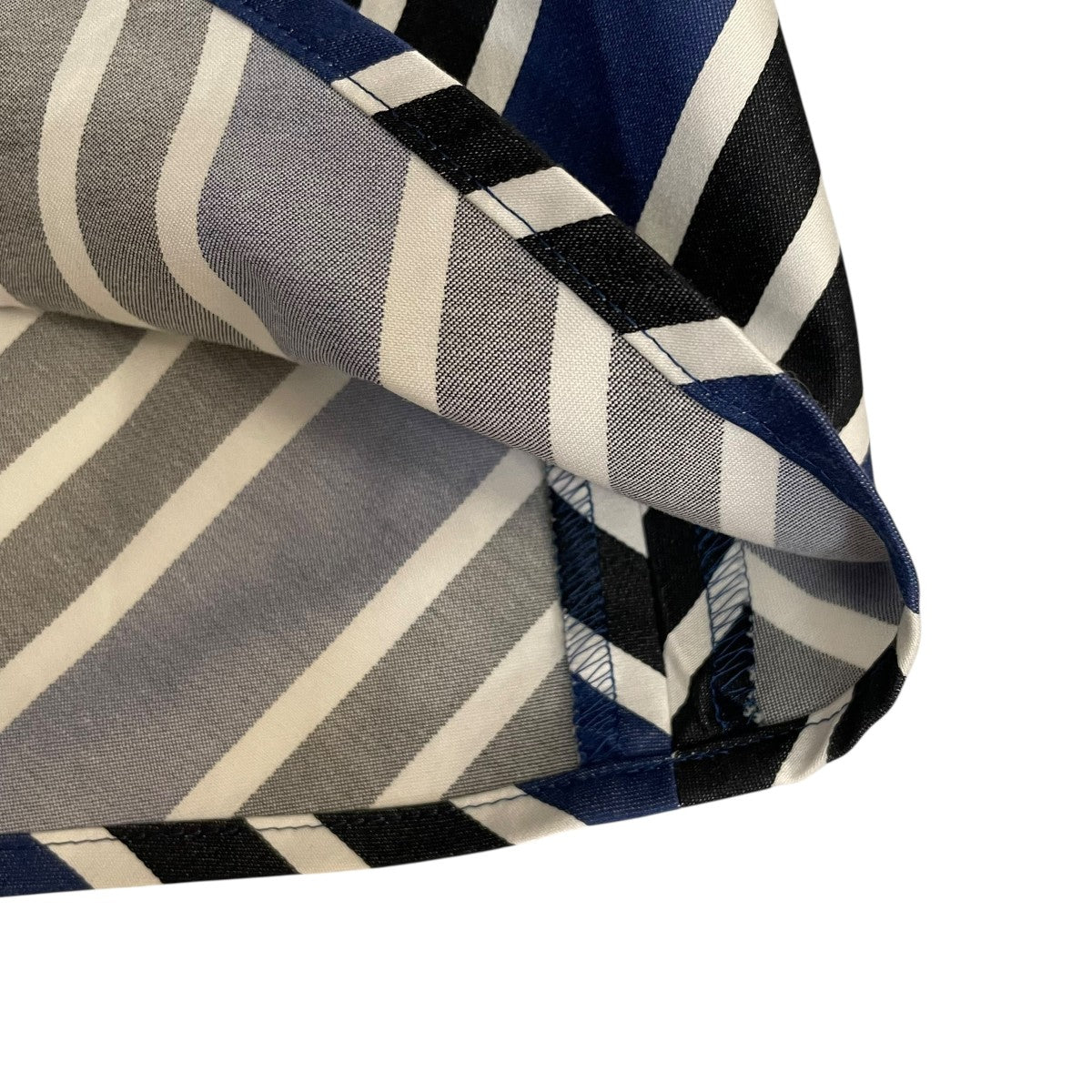 ピコロールストライプサーキュラロングスカート14-05-02-05401