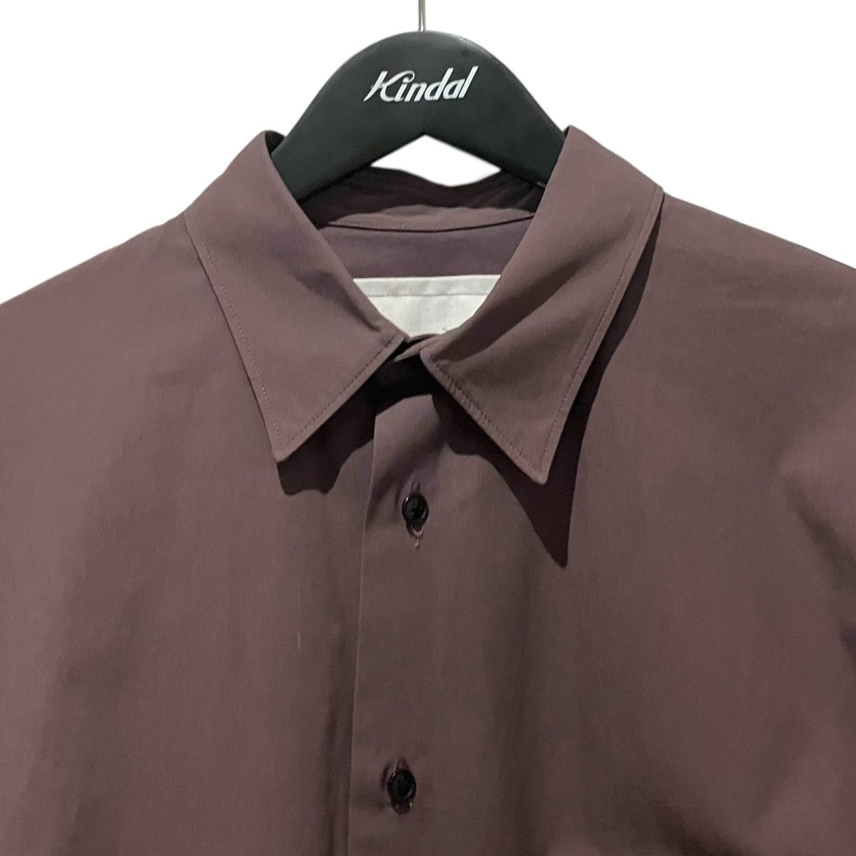NONNOTTE 【Clear Heavy Broadcloth Oversized Shirt】シャツジャケットN-24A-001 古着・中古-3枚目のアイテム画像