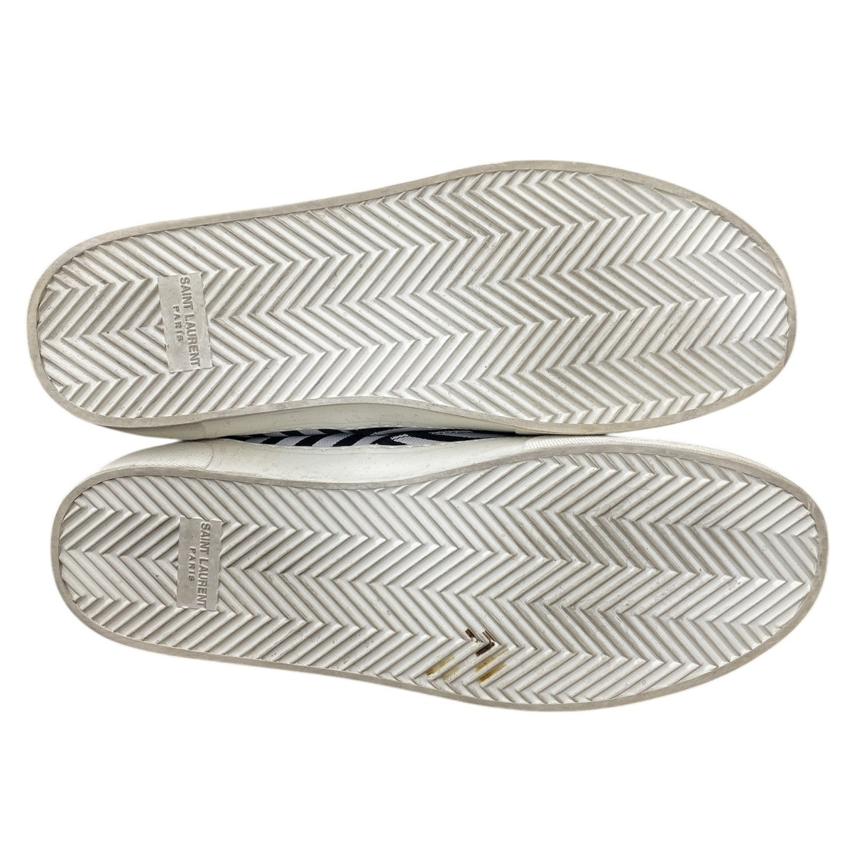 Saint Laurent Paris ローカットスニーカー584882 古着・中古-6枚目のアイテム画像