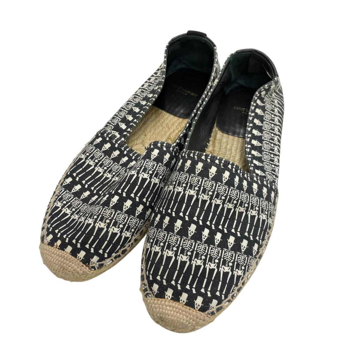 Saint Laurent Paris エスパドリーユスリッポン417805 古着・中古-1枚目のアイテム画像