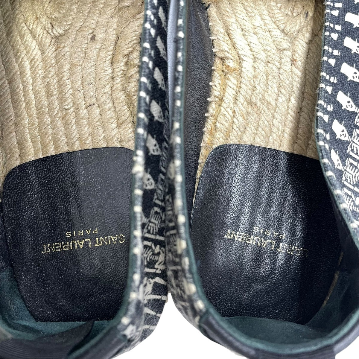 Saint Laurent Paris エスパドリーユスリッポン417805 古着・中古-5枚目のアイテム画像