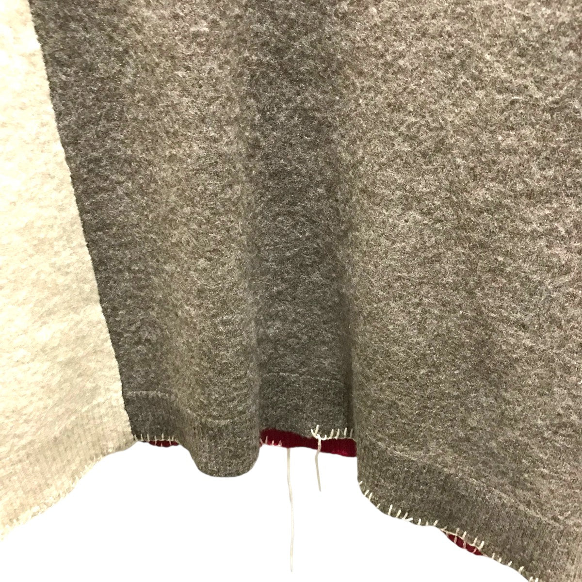 ボーダー切替クルーネックニットS50HA0987