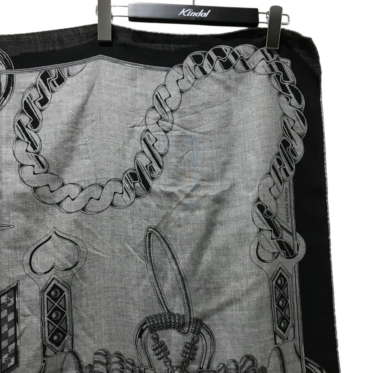 HERMES 【エルメス・メタリック】カレH 100 古着・中古-5枚目のアイテム画像