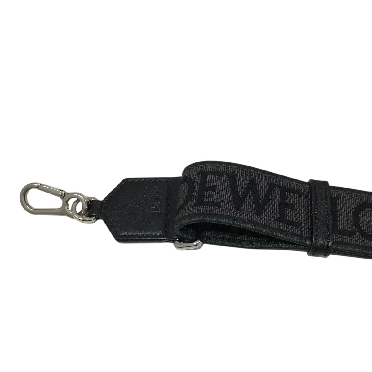 LOEWE(ロエベ) アナグラムストラップショルダーストラップ ブラック