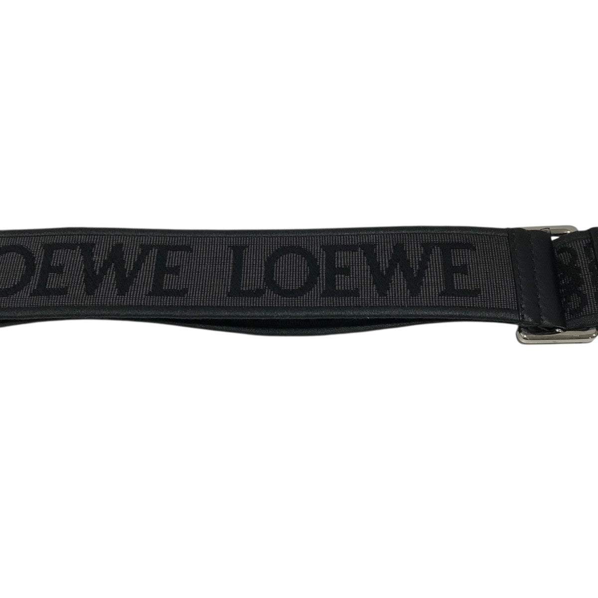 LOEWE(ロエベ) アナグラムストラップショルダーストラップ ブラック