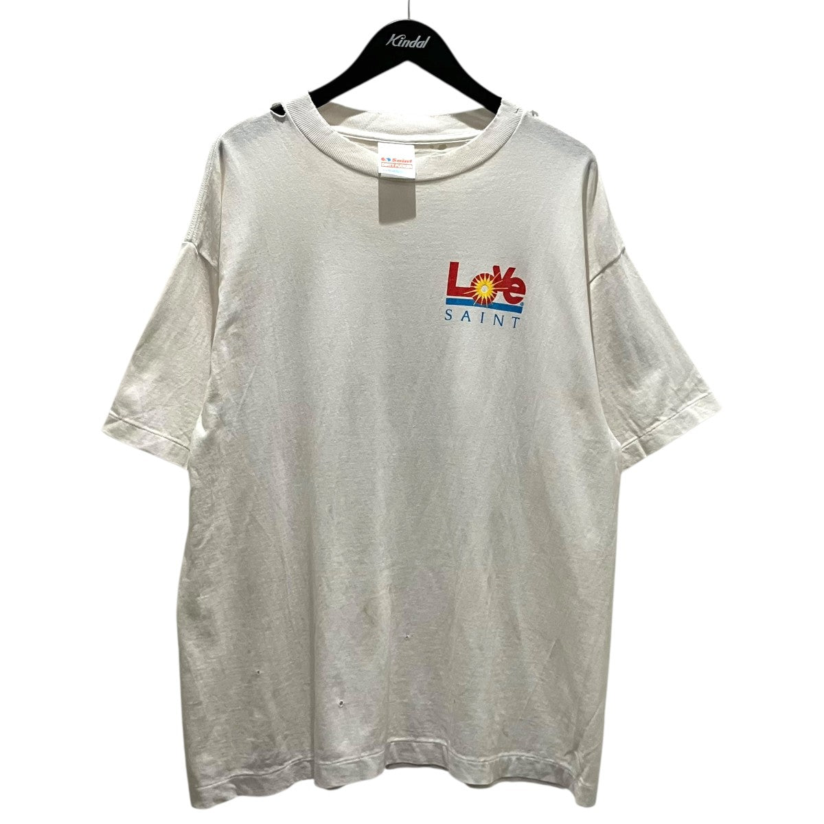 SAINT MICHAEL 25SS【LOVE SS TEE】プリントTシャツSM-HR8-0000-024 古着・中古-1枚目のアイテム画像