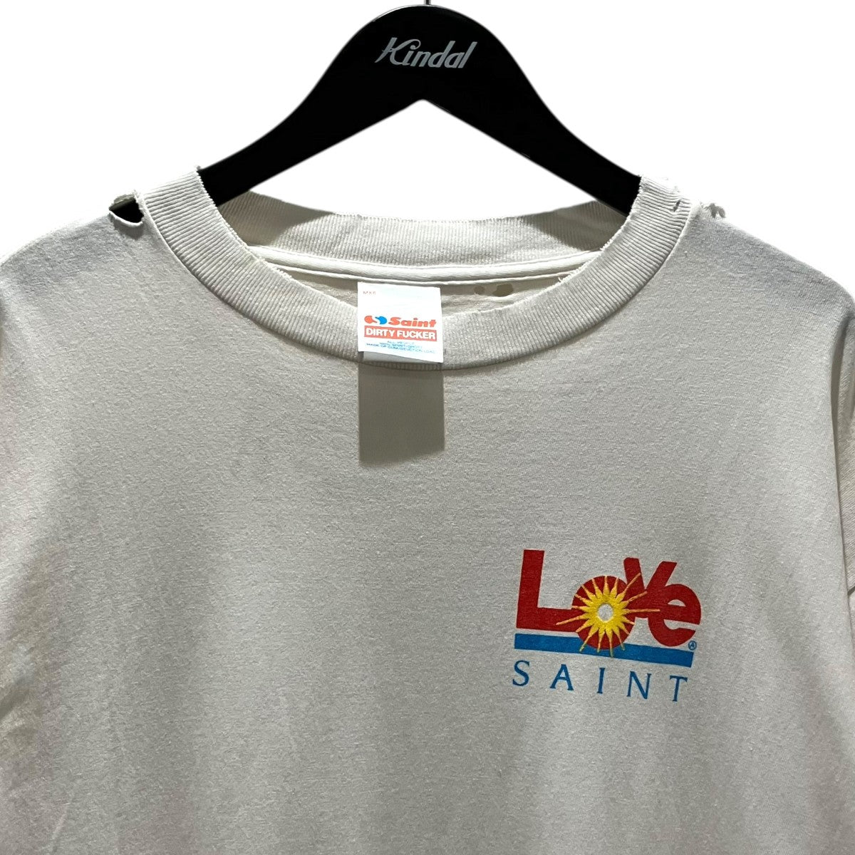 SAINT MICHAEL 25SS【LOVE SS TEE】プリントTシャツSM-HR8-0000-024 古着・中古-3枚目のアイテム画像