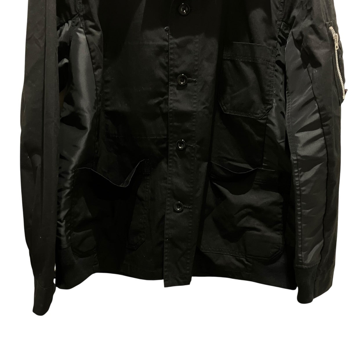 sacai(サカイ) 25SSCotton Nylon Oxford Jacketコットンナイロン