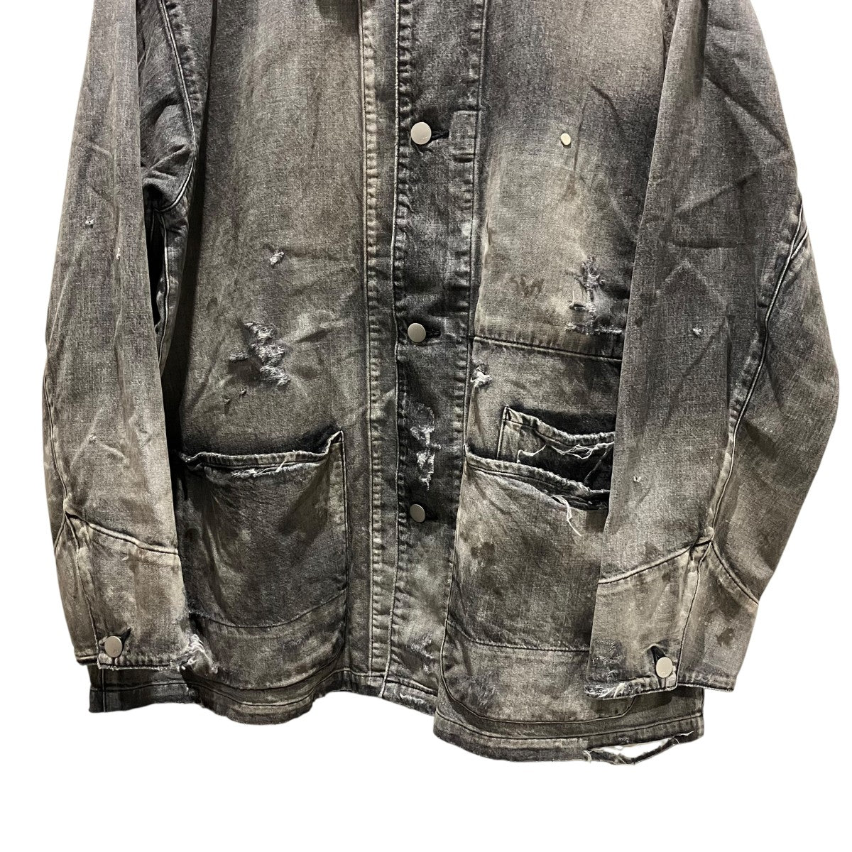 ジャケット・アウター ancellm 25ss DENIM COVERALL ANCELLM(アンセルム) 25SSDENIM COVERALLデニムジャケットANC-JK44-A